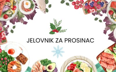 Školski jelovnik za prosinac