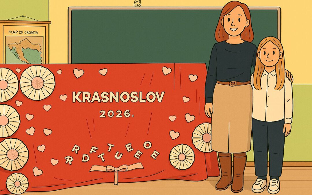 Naša učenica Zara osvojila 2. mjesto u krasnoslovu