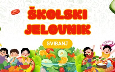 Školski jelovnik za svibanj
