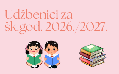 Udžbenici za šk. god. 2026./2027.