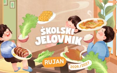 Školski jelovnik za rujan